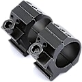 Miniatyrbilde 5 av 5: Scope Mount Ring Lav Profil Heavy Duty Rifle Scope Mount Rings Med 6 Bolter For Weaver Picatinny Rail 230mm [DB]