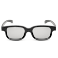 Pikkukuva 3 / 4: Aktiiviset suljin 3d -lasit 2 pakkausta, ladattavat Bluetooth 3d -lasit yhteensopivat Epson 3d -projektorin kanssa, {DB}