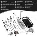 Miniatyrbild 2 av 5: Cocktail Shaker Set, Boston Rostfritt Stål Bartender Kit Med Akryl Stativ & Cocktail Recept Boo