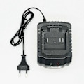 Miniatyrbillede 2 af 5: Oplader til Lithium 18v 21v Batteri Anvendelig til Akku Boremaskine Slibemaskine Elektrisk Værktøj EU Stik [Db] black