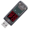 USB-testare Färg LCD Voltmeter Ammeter Multimeter Laddare Ström Mätare [db]