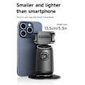 Miniatyrbild 3 av 5: Smart 360° Auto Ansiktsföljande Stativ Skrivbordsföljande Spårning Gimbal för Vlogg Videoinspelning DB No Light