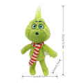 Miniatyrbild 2 av 3: Grinch Plyschdocka Jul Grinch Kreativitet Grinch Plyschdockor Dockor För Barn Pojkar Och Flickor Julgåva [DB] B