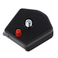 Miniatyrbild 5 av 5: 785PL Snabbkopplingsplatta 1/4\" Skruv f Manfrotto 7321YB MKC3-H01 MKC3-P01 Stativ db Black