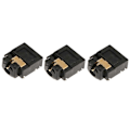 Miniatyrbild 5 av 5: 3 st 3,5 mm Jack Audio Hörlursport Ersättningsdelar för Xbox One Controller [Db]