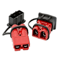 Miniatyrbillede 2 af 4: 350a 2/0 Awg Batteri Strømstik Kabel Hurtigforbindelse Afbryder Kit Til Anderson Stik Til Atv Spil Grå