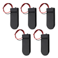 Miniatyrbilde 1 av 5: 2x3V CR2032 Knappcellebatteriholder Bryter Ledningstilkoblet Sokkel for 6V DIY Batteri db