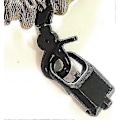 Miniatyrbild 3 av 3: Railmonterad Sling Adapter Clip Loop Railfäste db