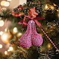 Miniatyrbilde 1 av 5: Julekule-Hengende Pynt Kreativ Juletre Ornament Dekor [DB] Pink