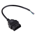 Miniatyrbillede 1 af 5: OBD2 16-benet hanforlængeråbningskabel bildiagnoseinterface-stik [Db]