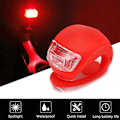 Miniatyrbillede 3 af 5: 16/24 stk. LED Cykellygte, Clip-On Cykellygter, For- og Baglygte Sæt i Silikone, Vandtæt Cykellygte Forlygte Baglygte Sikkerhed For [db] 12pcs 6 Colours