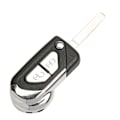 Miniatyrbild 4 av 5: Bilnyckelskal för Citroen DS3 2/3 knappar med VA2 oslipat nyckelblad tomt ersättningsfjärrkontrollfodral [db] 3 Buttons