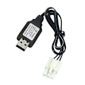 Miniatyrbilde 1 av 5: 6.4V 2S 650mAh Li Batteri/ EL4.5-3P hun P-TO-R kompatibel RC Lastebil Bil Speedbåt-CHENG DU [DB] B-USB Charging Cable