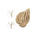 Miniatyrbillede 3 af 4: 5mm Jute Reb, Hamp Reb Stærk Hamp Have Reb, Snøre Hamp Reb Til Diy Dekoration Og Havearbejde Applikationer (10 Meter)