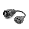 Pikkukuva 4 / 5: Obd2 Kuorma-autokaapeli Cat Et3 -kaapelille Diagnostiikkakaapeli 14-nastainen Obd2 16-nastaiseen Adapteri Kuorma-autotarvikkeet [DB]
