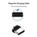 Miniatyrbillede 2 af 5: 10 stk./sæt Runde magnetiske kabel stik 8 Pin Type-c stik Hurtig opladning Telefon magnet oplader stik