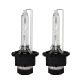 Miniatyrbilde 1 av 5: D2S Xenon HID frontlykter, 8000K 35W, bilfrontlyktlampe erstatningslyspære for høyt lavt lys, 2 stk