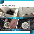 Pikkukuva 3 / 5: Kuivausrummun kiristinrulla 279640 Vaihda ja Vaatteidenkuivausrumpu-Vaihda 3388672 697692 AP3094197 W10468057  [dB} white