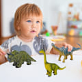 Miniatyrbilde 2 av 5: 12 stk Mini Dinosaur Figur Leke for Gutter og Jenter Pvc Dinosaur Leke Sett Vaskbar Simulering Mini Utdannings Dinosaur Dyr Leke db