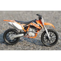 Miniatyrbild 5 av 5: Welly 1:18 Ktm 450 Sx-f Legering Motorcykel Modell Diecast Metall Leksak Motorcykel Modell Hög Simulering Samling Barn Leksaker Present Db With foam box1