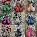 Miniatyrbilde 4 av 4: Julekule-Hengende Pynt Kreativ Juletre Ornament Dekor [DB] silvery