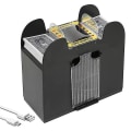 Miniatyrbillede 1 af 4: 6 Dæk Automatisk Kortshuffler Usb/batteridrevet Elektrisk Shuffler
