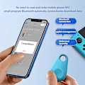 Miniatyrbillede 3 af 5: Ubegrænset Amiibo Link Bluetooth Nøgleapp Understøttet Til Zelda Splatoon 3 [DB] White