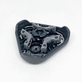 Miniatyrbild 2 av 5: Ersättningsrakhuvud för S1000 S1010 S1020 S1050 S1060 S1070 Serien 1000 Blad Reservskär [db] Black  Silver