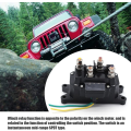 Miniatyrbild 2 av 3: ATV Elektrisk Vinsch Relä Elektrisk Vinsch Kit Elektromagnetisk Relä (Svart)
