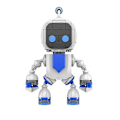 Miniatyrbillede 3 af 5: Astro Bot Action Figurer Byggeklodser Legetøj [DB]