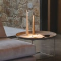 Miniatyrbild 5 av 5: Elegant Slim Conical Stem Table  Portable Dimmable Led Sculpting Light Dec Dd. DB Black