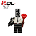 Miniatyrbillede 2 af 5: 8 stk./sæt Skibidi Toilet Byggeklodser Minifigur Actionfigurer Legetøj Db