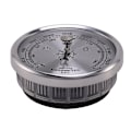 Miniatyrbilde 5 av 5: DB For Home Trykkmåler Metall Vegghengt Barometer Atmosfærisk Multifunksjons Termometer Hygrometer silver white