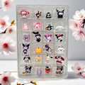 Miniatyrbillede 4 af 5: Halloween Adventskalender 2024, 24 Dages Nedtælling Sanrio Adventskalender Samleobjekt Legetøj Børnegaver {db}
