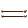 Miniatyrbilde 1 av 5: 1 Par Urremme Skruepinner for Smartklokke Armbånds Lås Spenne Friksjon Tub db Rose Gold 22mm