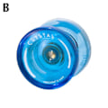 Pikkukuva 1 / 5: Yoyo - Magic Toy Yoyo K2, Läpinäkyvä, Värikäs, Pojille, Klassinen, Lapsuus, Pallo, Aloittelijoille db K2 Transparent Blue