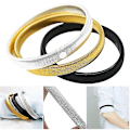 Miniatyrbillede 1 af 4: Herre- og dame-skjorteærmeholdere, armbånd, elastiske metalarmbånd [db] golden 1pcs