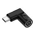 Pikkukuva 1 / 5: Type-C DC-virtapistokeliittimet TypeC Uros DC-Naarasadapterimuunnin Kannettavalle PC-puhelimelle Valinnainen [DB] 7.9*0.9mm