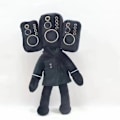 Miniatyrbild 2 av 5: Speakerman Titans Tv Man Titans Cameraman Dockan Plyschleksak Titans Speaker Man Skibidi Toalett Kamera Man Tv Kvinna Plysch Mjuk Leksak [DB] A29 about 25cm