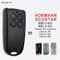 Miniatyrbillede 4 af 5: 1-20 stk. Ecostar Rsc2 Rse2 Garageportåbner Fjernbetjening 433 Mhz Rullende Kode Hormann Ecostar Liftronic 500 700 800 Portåbner {DB} 4 buttons x1