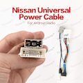 Miniatyrbillede 1 af 5: Bilstereo Radio Tråd Strømkabel Adapter med Canbus Dekoder til Qashqai X-Trail Bilradio Multimedia Videospiller Android {Db} universal