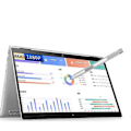 Miniatyrbilde 5 av 5: For EliteBook X360 1020 1030 1040 G2 G3 G4 G5 Elite X2 1012 1013 Tablet Digital Aktiv Penn [Db] Silver