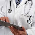 Miniatyrbillede 3 af 4: Piao Elektronisk Multifunktionel Sygeplejerske Ur Silikon Sygeplejerske Ur Lysende Alarm Stopur Digitalt Bryst Ur [DB] Black