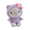 Miniatyrbillede 1 af 4: Kawaii Sanrio Kuromi Plys Legetøj Dukke Cinnamoroll Sød Min Melodi Peluche Fyldt Tegneseriefigur Gave Til Fans Børn Piger [DB] purple