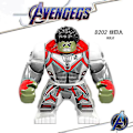 Miniatyrbild 2 av 5: Nya leksaker Wolverine hjältar byggklossar figurer set jul leksaker för barn presenter Db D202