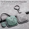 Pikkukuva 1 / 5: Zeekr Bluetooth-avaimen suojakotelo avaimenperällä Auton sisustustarvikkeet [DB] Type A is light gray