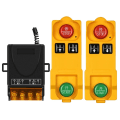 Miniatyrbilde 1 av 5: 315/433mhz Industriell Fjernkontroll Ac85-250v 1ch Rf Trådløs Fjernkontrollbryter [DB] Dual remote control 315MHz