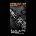 Miniatyrbild 2 av 4: 2024 Ny C20pro Smartwatch Hjärtfrekvens Bluetooth Samtal Informations Push Smart Armband Sportklocka App Dafit {DB} Orange