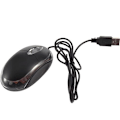Miniatyrbilde 3 av 5: Fornnerg USB Svart Trådløs Optisk Lys Rulle Hjul Mus Mus for Datamaskin PC Bærbar PC [Db]