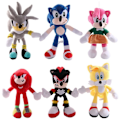 Miniatyrbilde 2 av 3: Sonicc Plysjdyr, Piggsvin Plysjdyr, Gul [DB] Blue